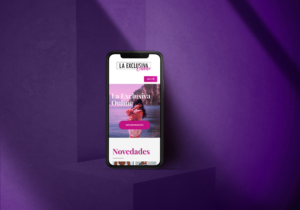 Diseño Web y logotipo para LaExclusivaOnline