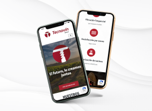 Diseño de página web para Tecnovin Ribera