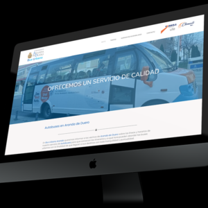 Diseño de página web para Bus Urbano Aranda