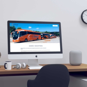 Diseño de página web para Clemente Bus