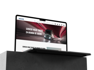 Diseño de página web para Tecvir