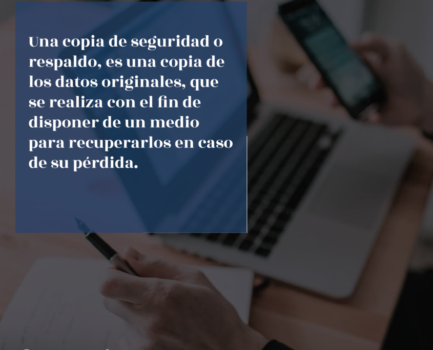 Copias de seguridad